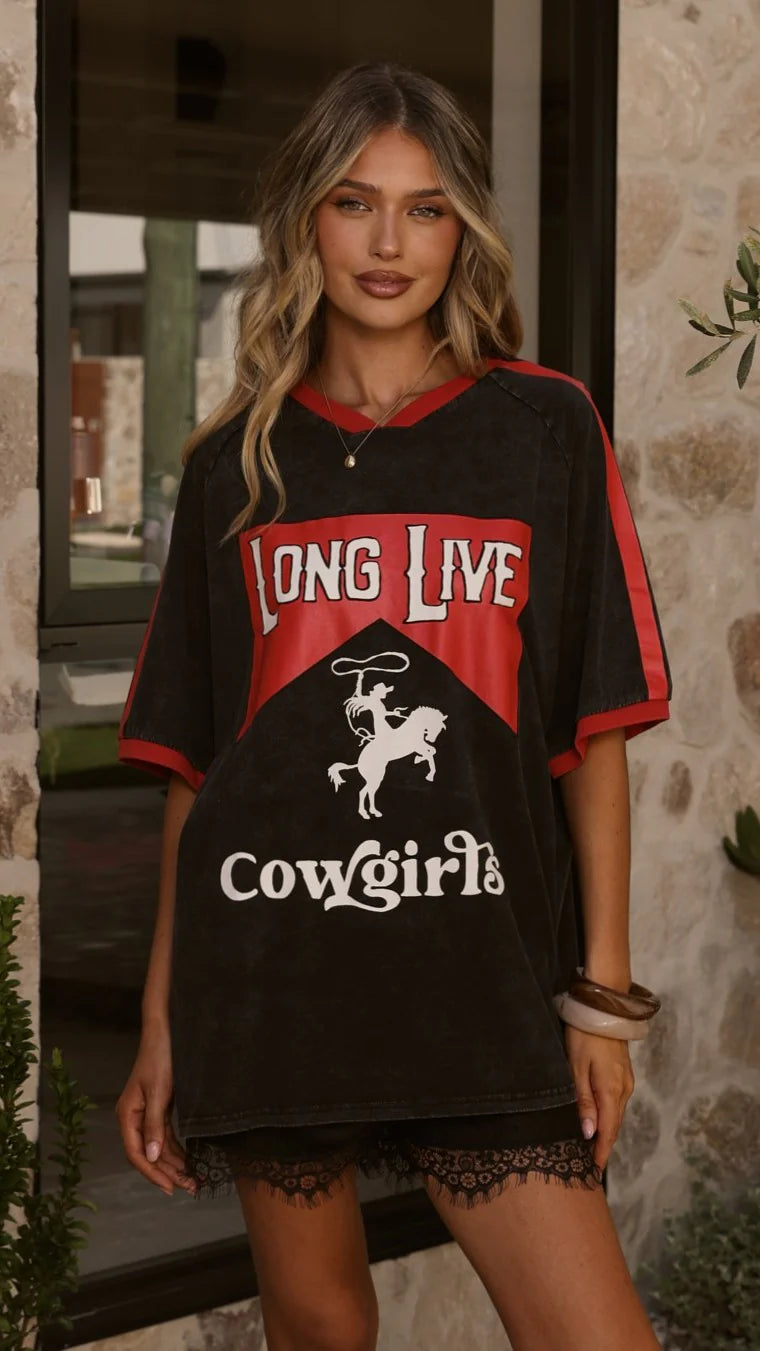 Long Live Cowgirls Tee
