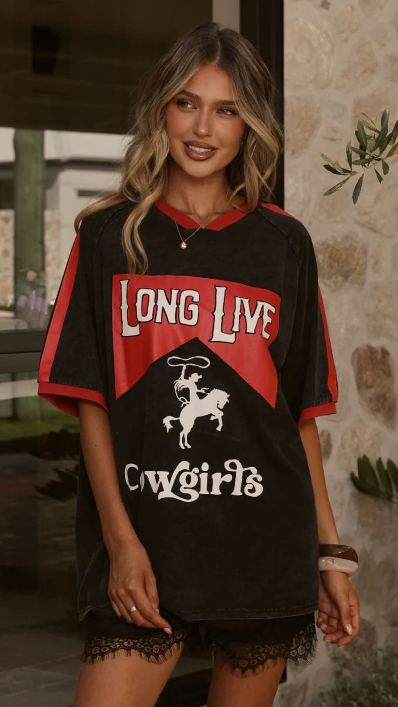 Long Live Cowgirls Tee