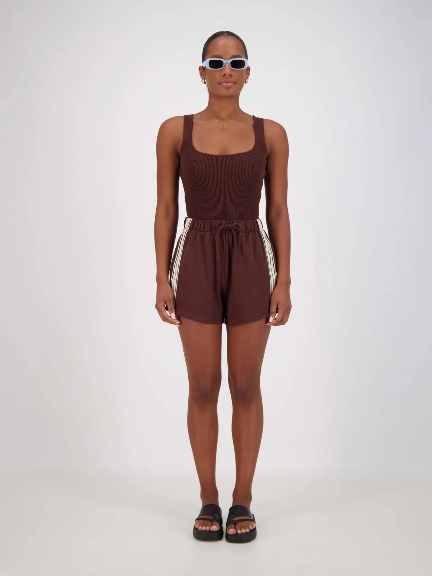 Panarea Shorts | Brown