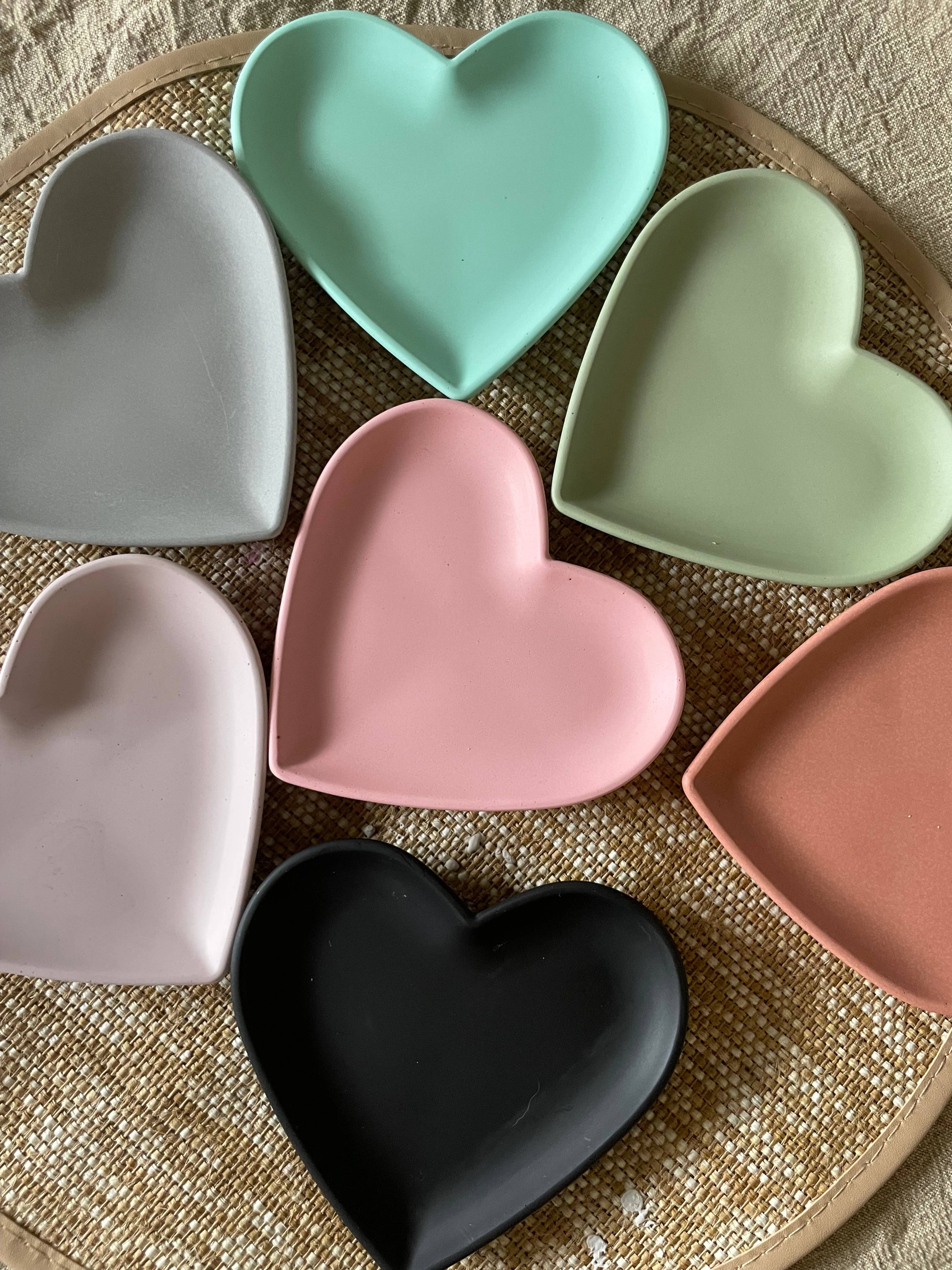 Heart Trinket Tray | Sage