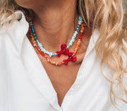 Lobster Necklace | Orange