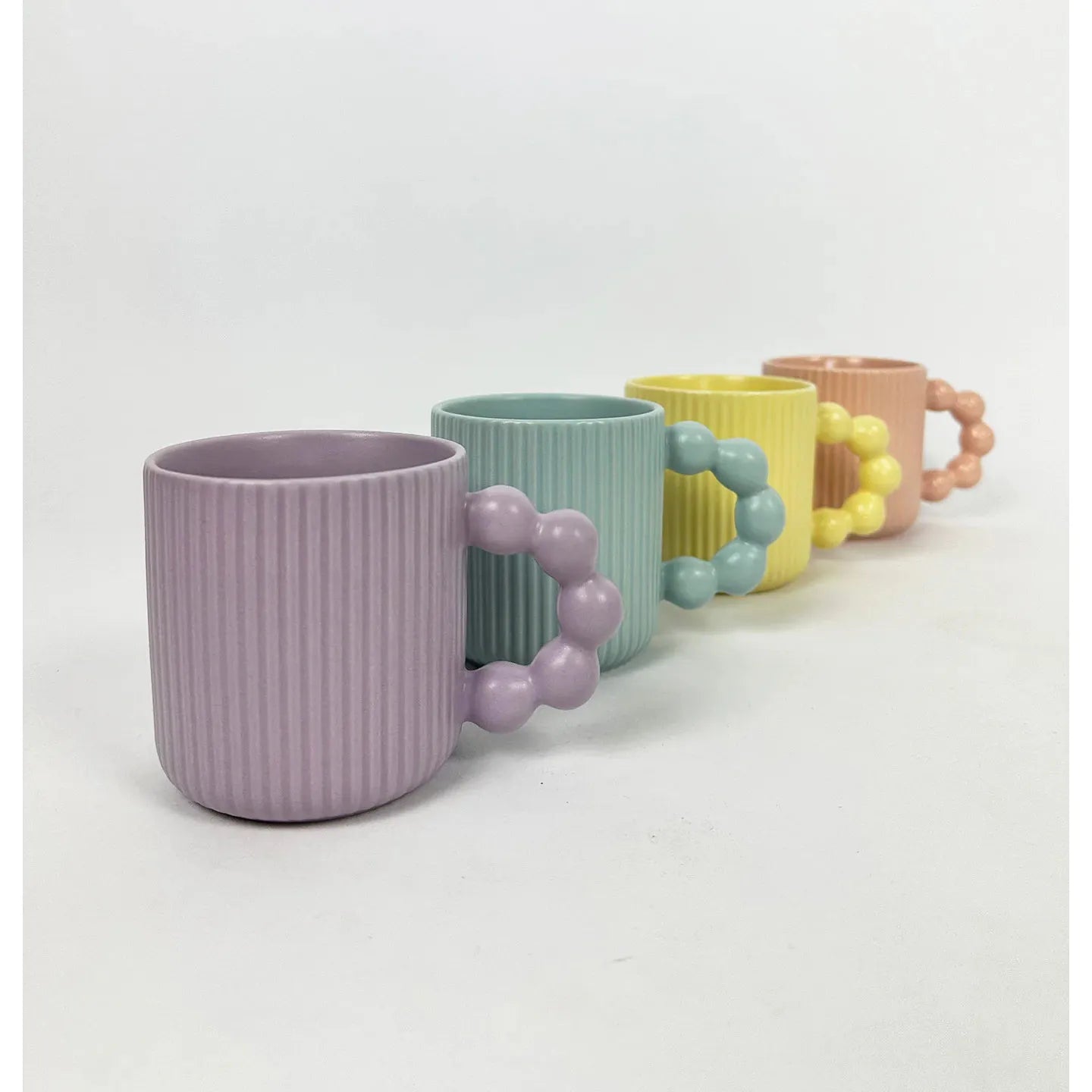 Pearl Ceramic Mugs | Blue