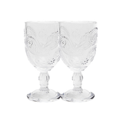 Clear Goblet Set Of 2