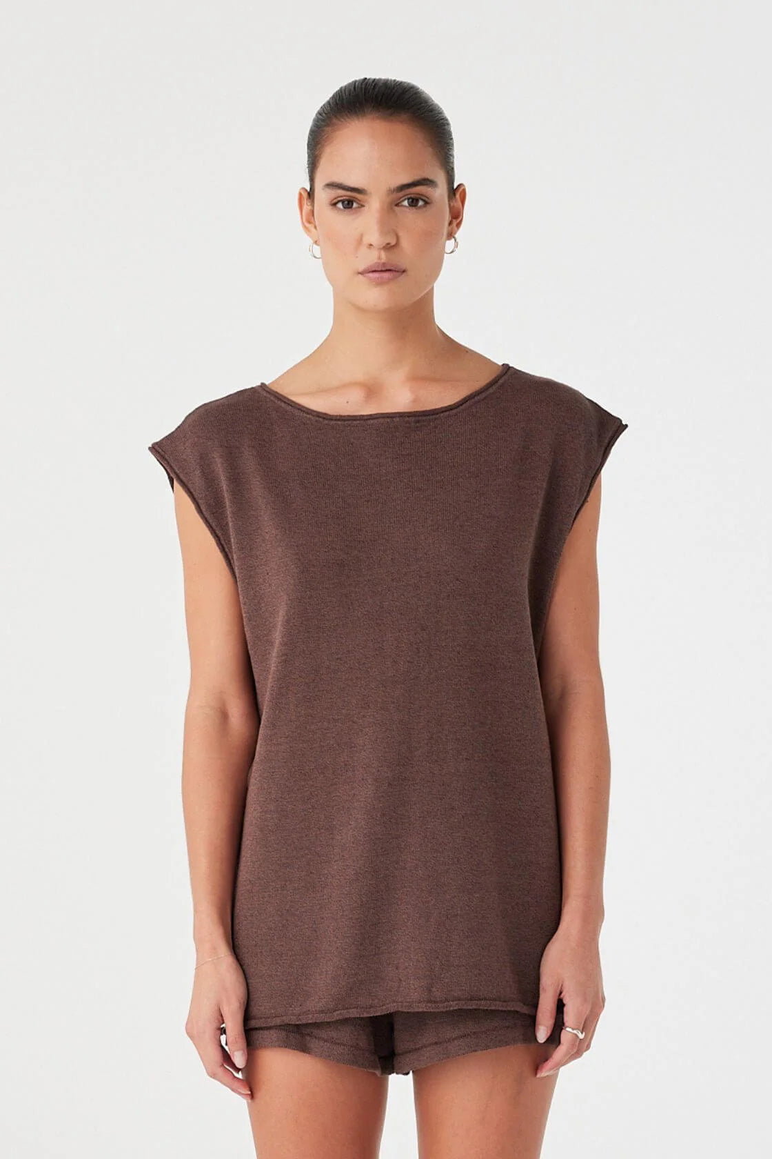 Poppy Tie Side Top | Espresso
