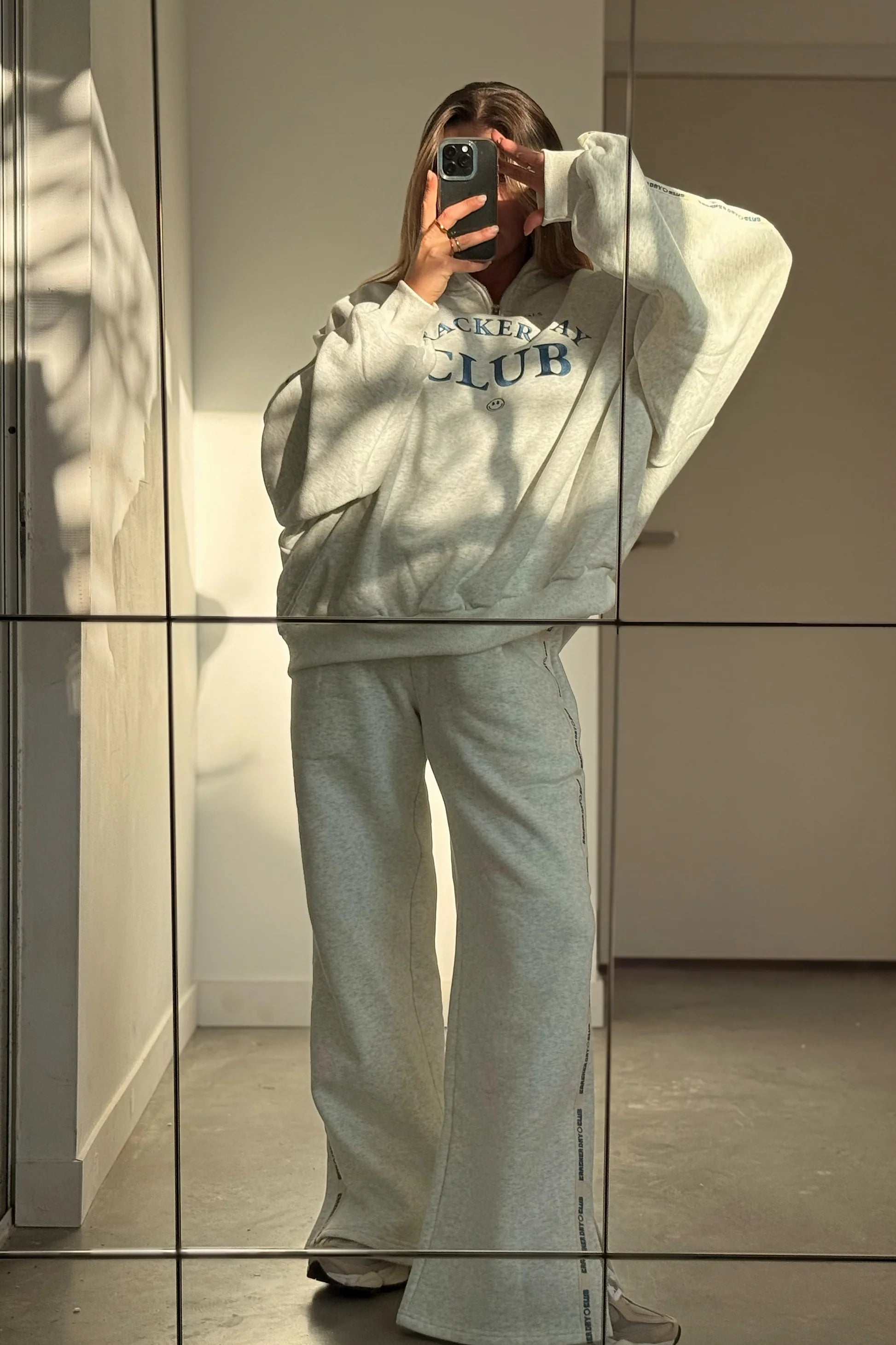 Cracker Day Club - Cloud Racer Sweatpants | Grey Marle