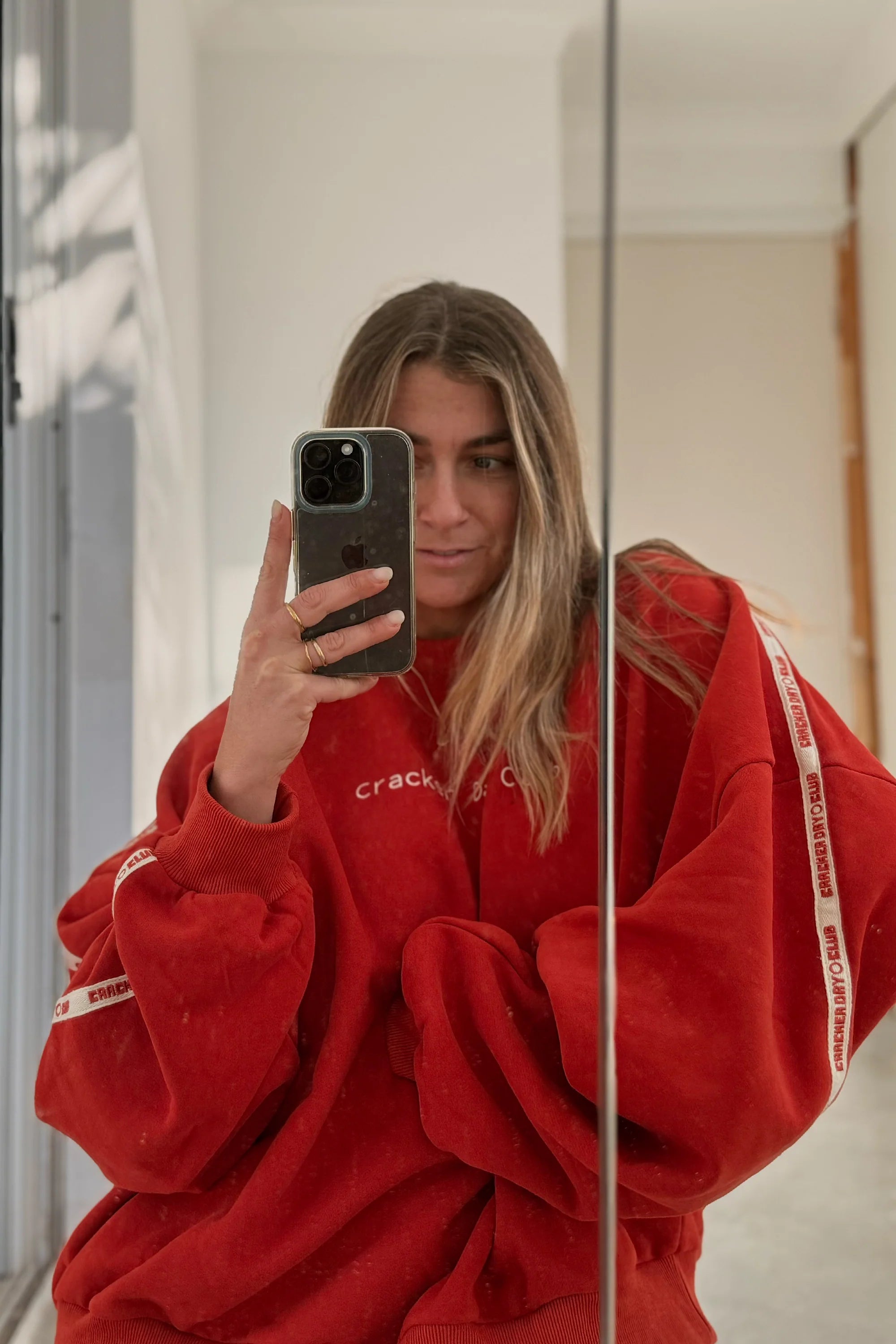 Cracker Day Club - Cloud Racer Hoodie | Red