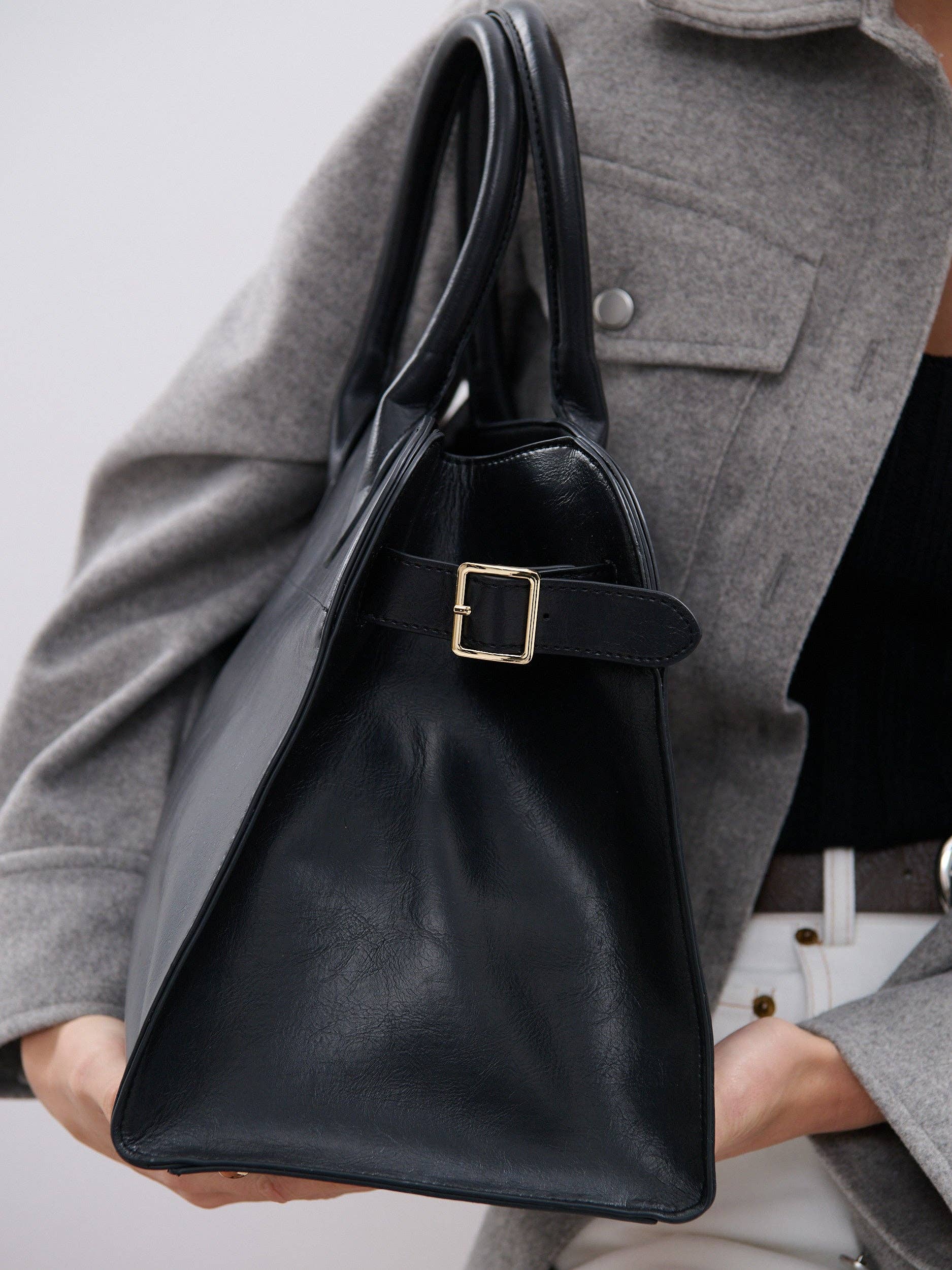 Clemence Tote Bag in Black