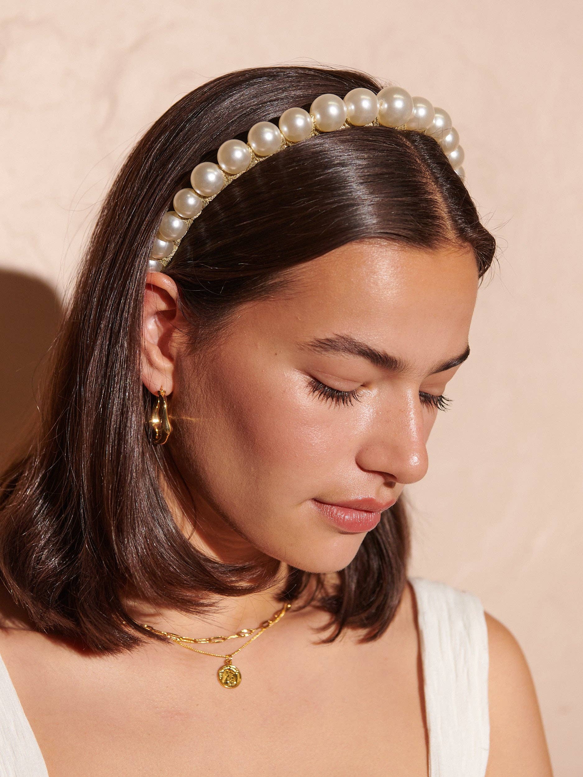 Emma Pearl Statement Headband