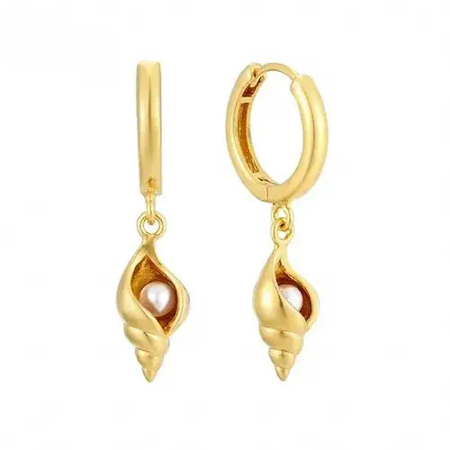 Shelly Earring | Yellow Gold