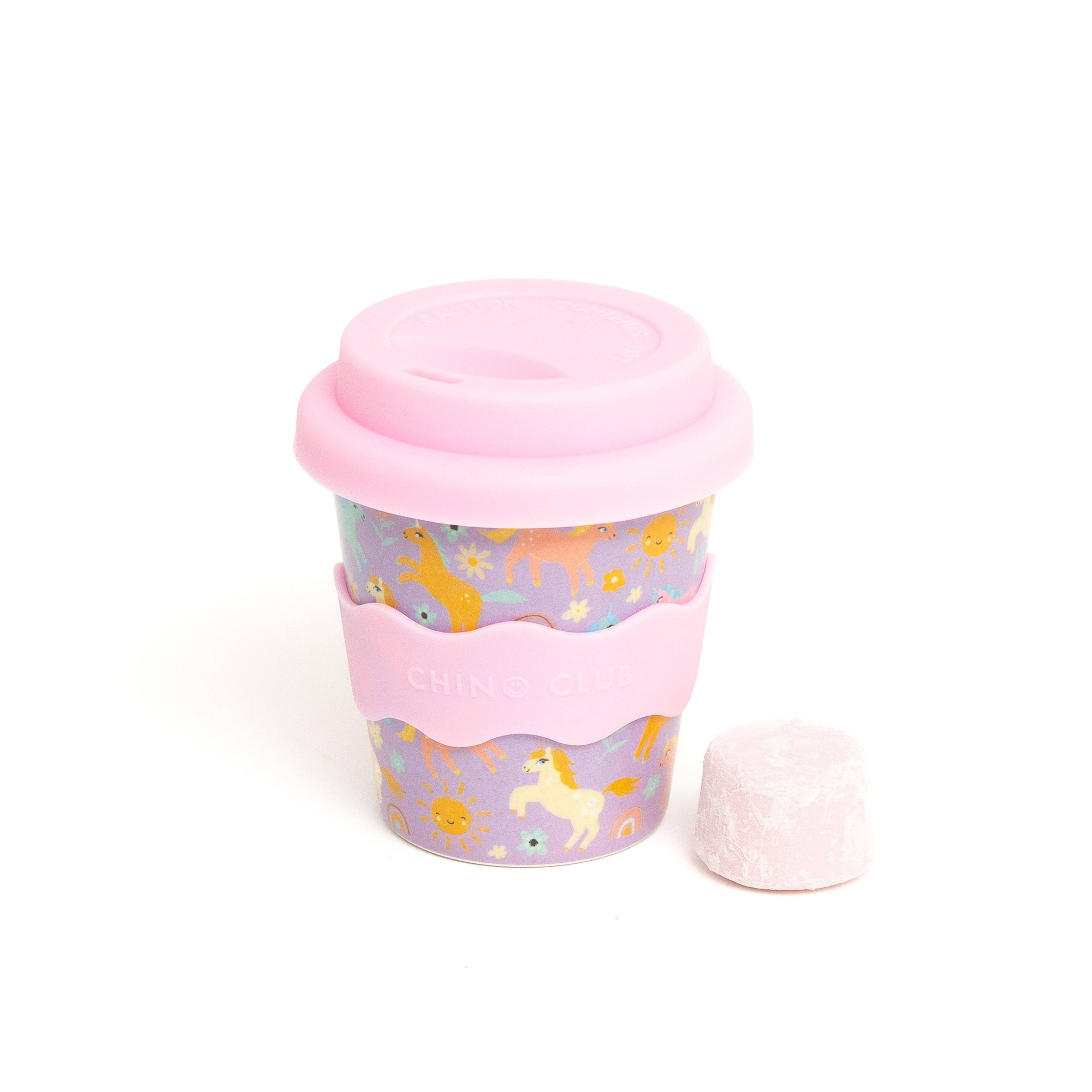 Purple Unicorn Babychino Cup 4oz