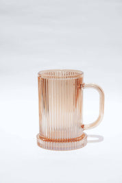 THE HARLEE GLASS MUGS: Pink