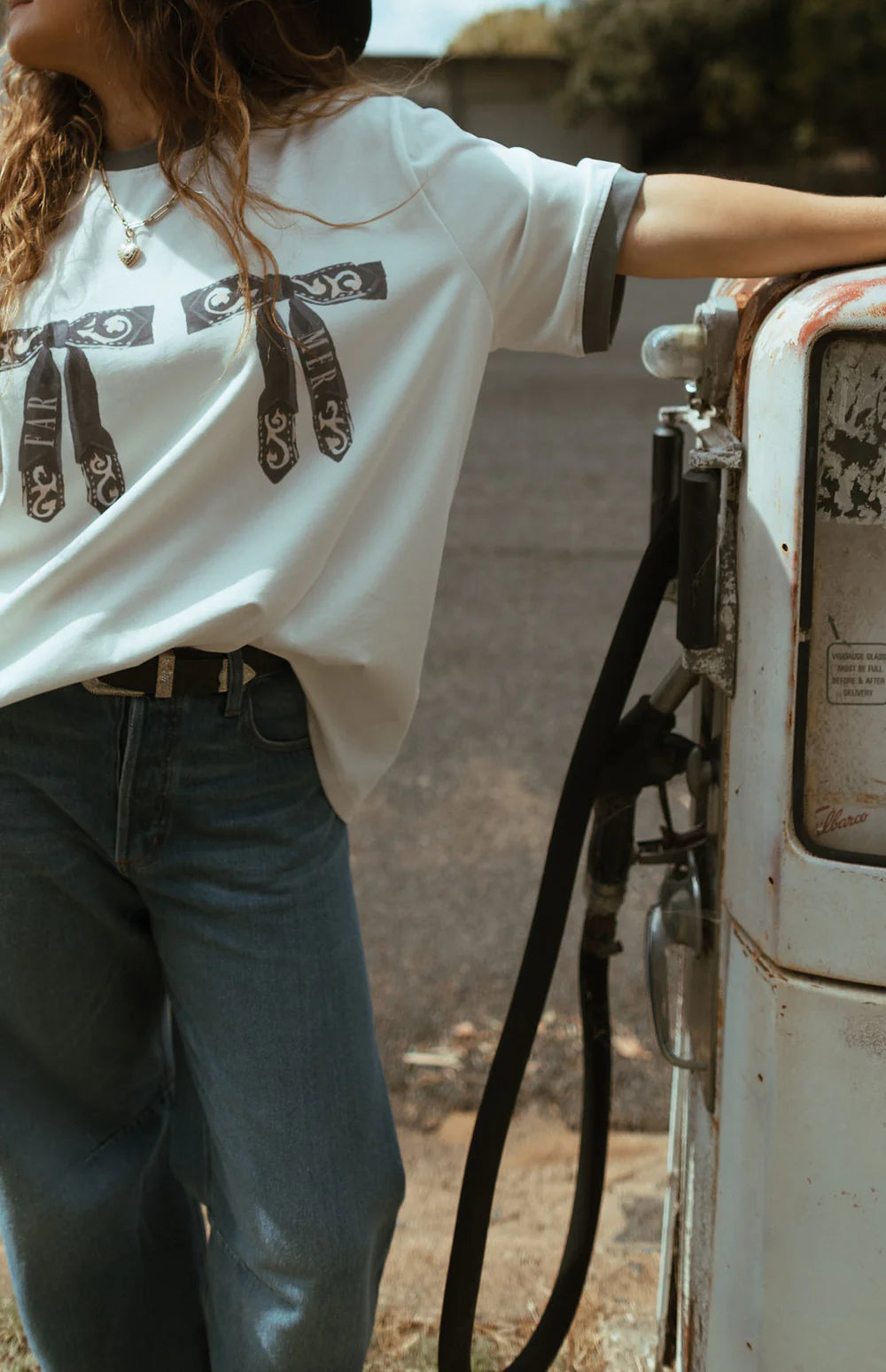 By Whitney Western Bow Tee
