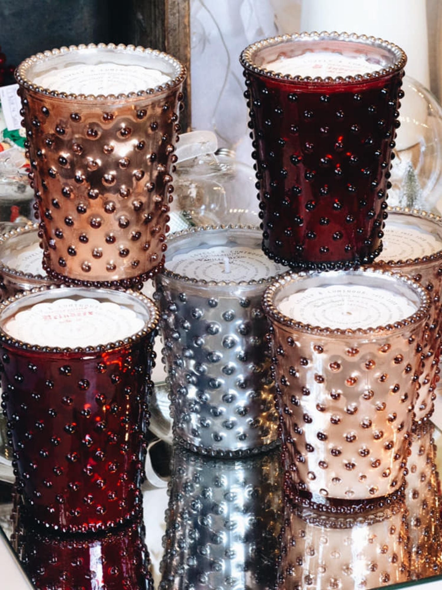 Simpatico- Fig Hobnail Candle