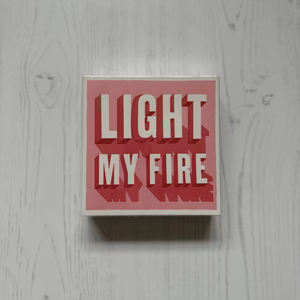Light My Fire | Square Matchbox