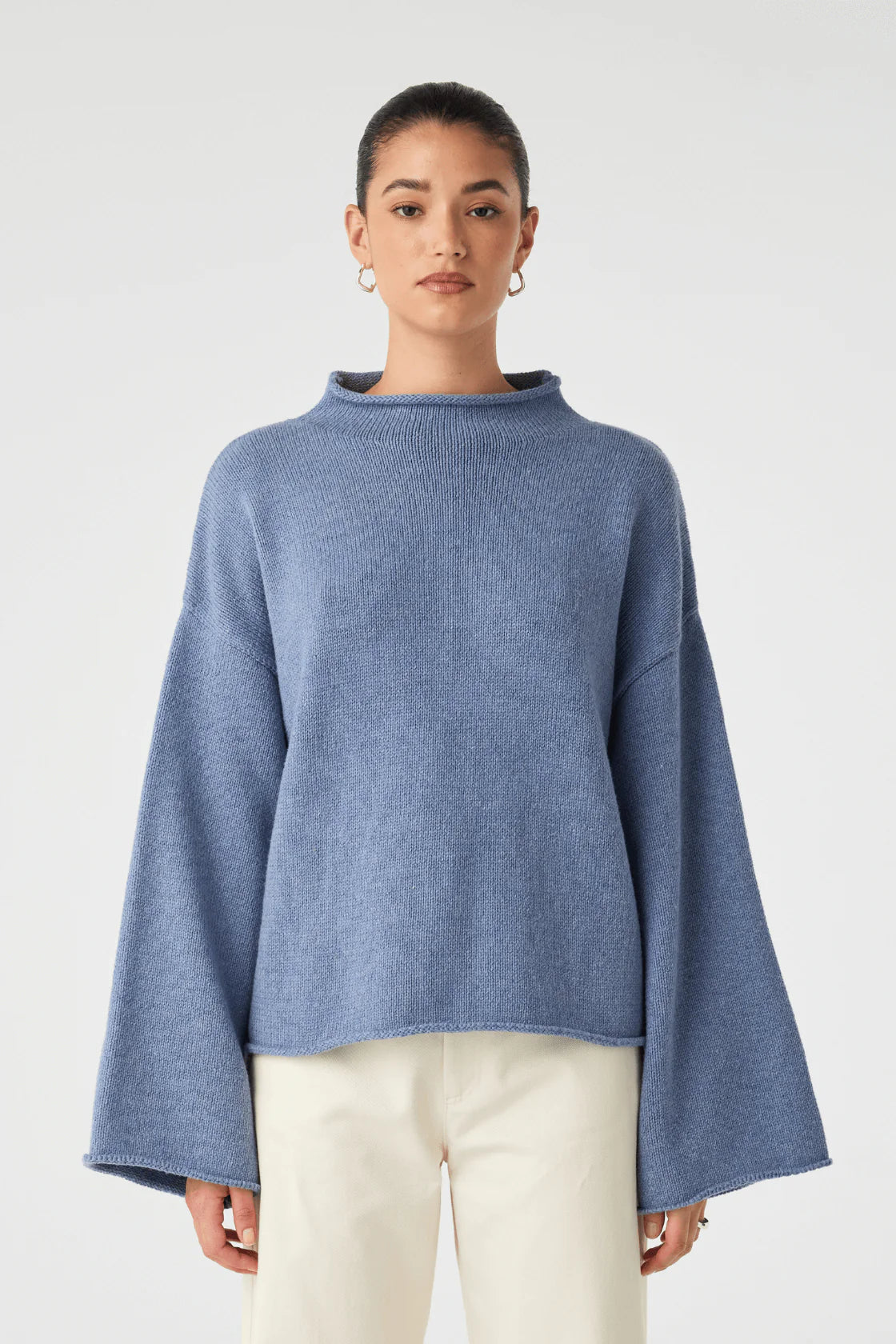 Maeve Sweater | Denim Blue