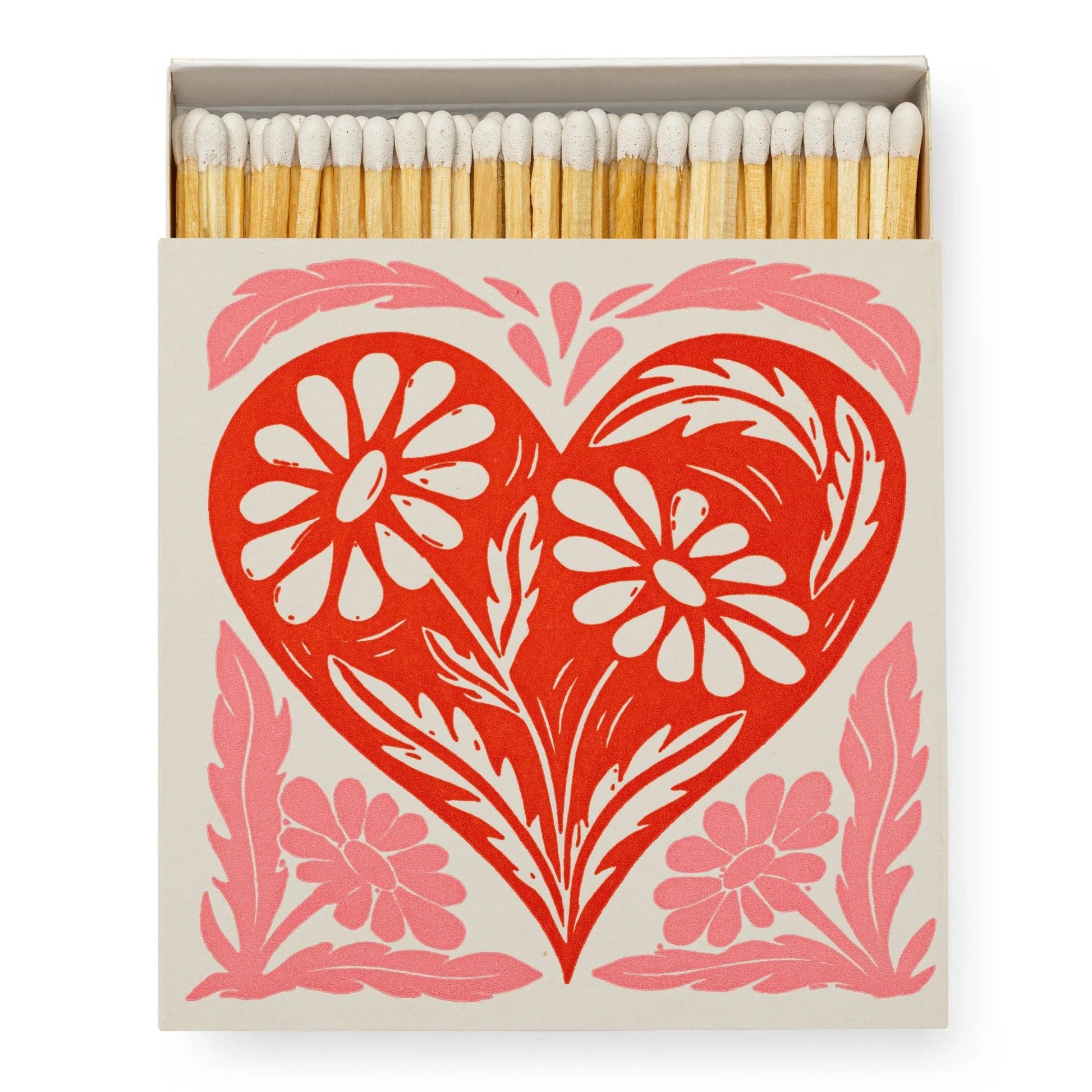 Botanical Heart | Square Matchbox