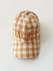 Honey Check Cap