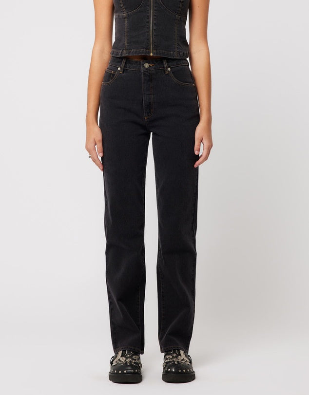 A brand '94 High Straight - Cara | Washed Black