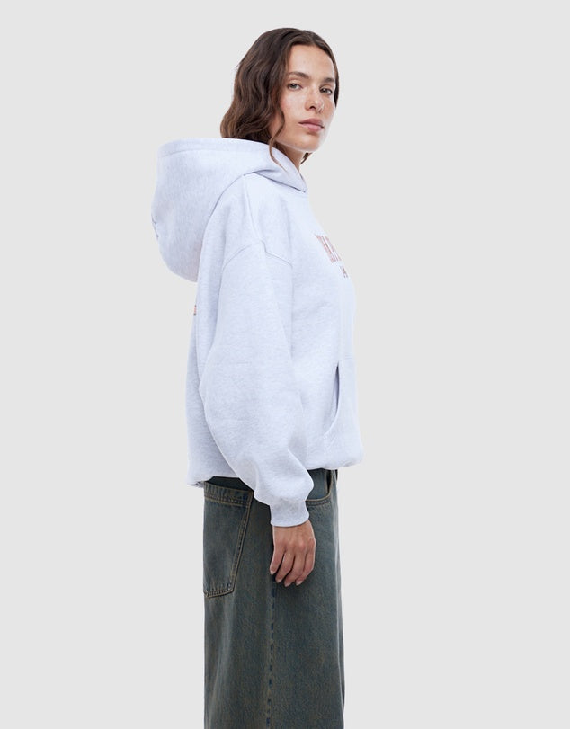 Varsity Hoodie | Washed Indigo
