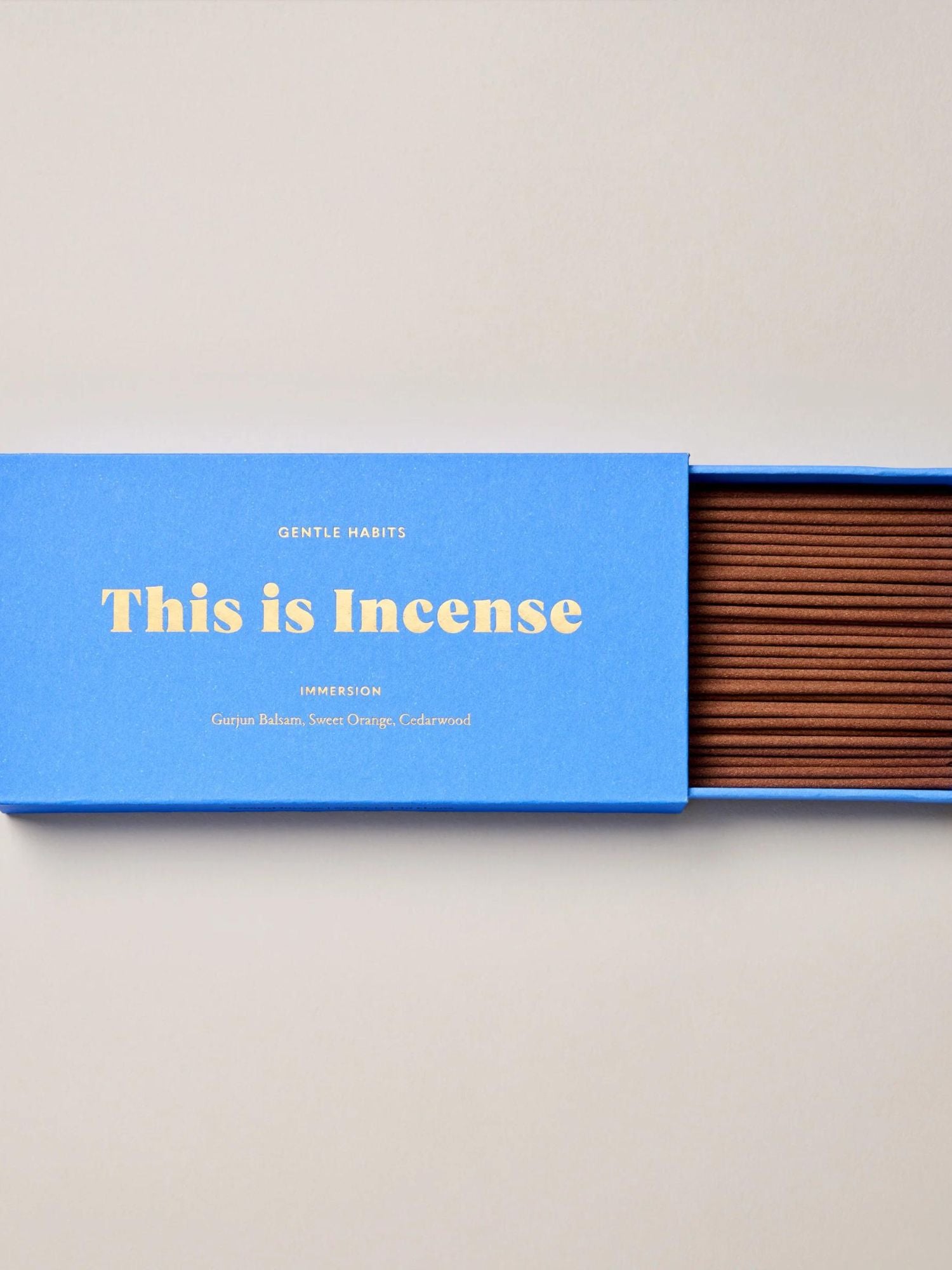 This Is Incense | Immersion