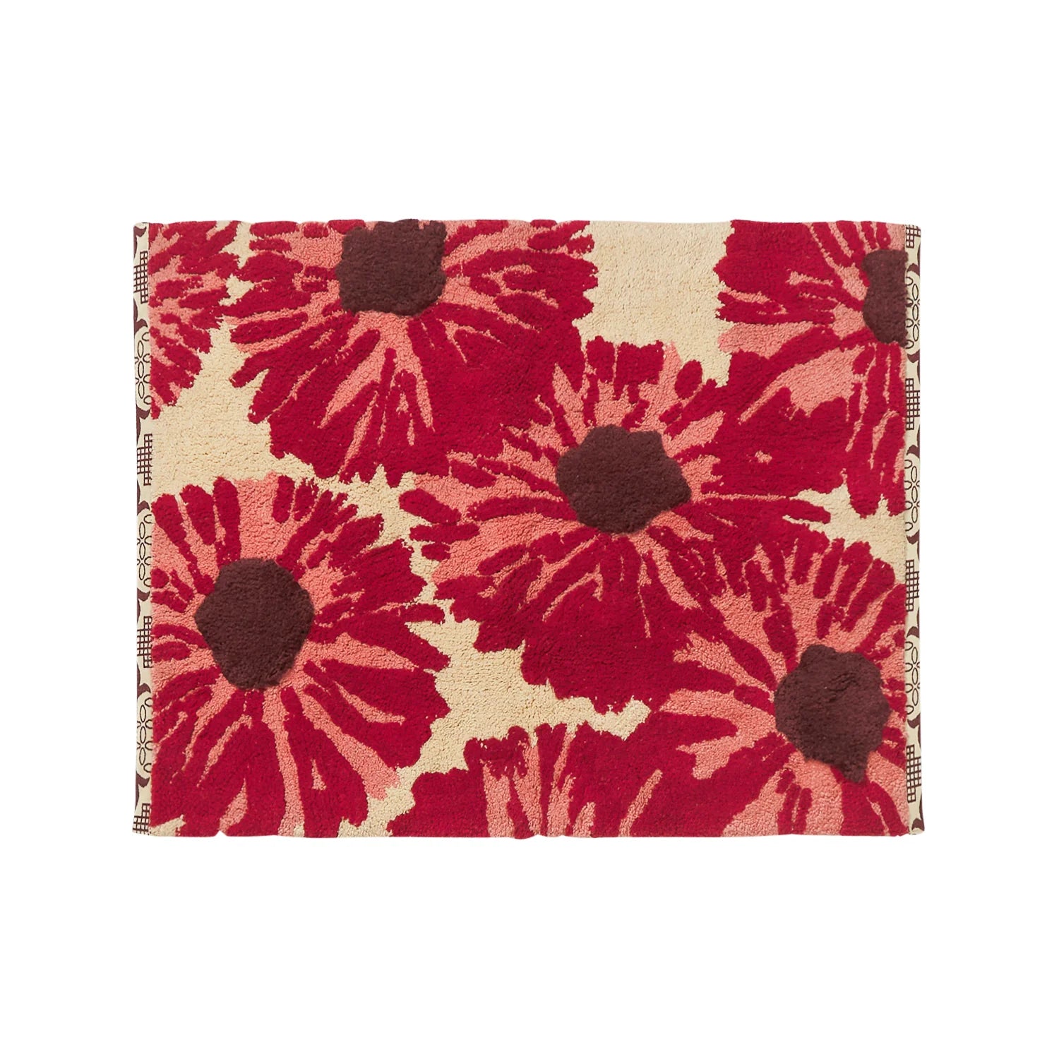 Isabella Bath Mat | Crimson