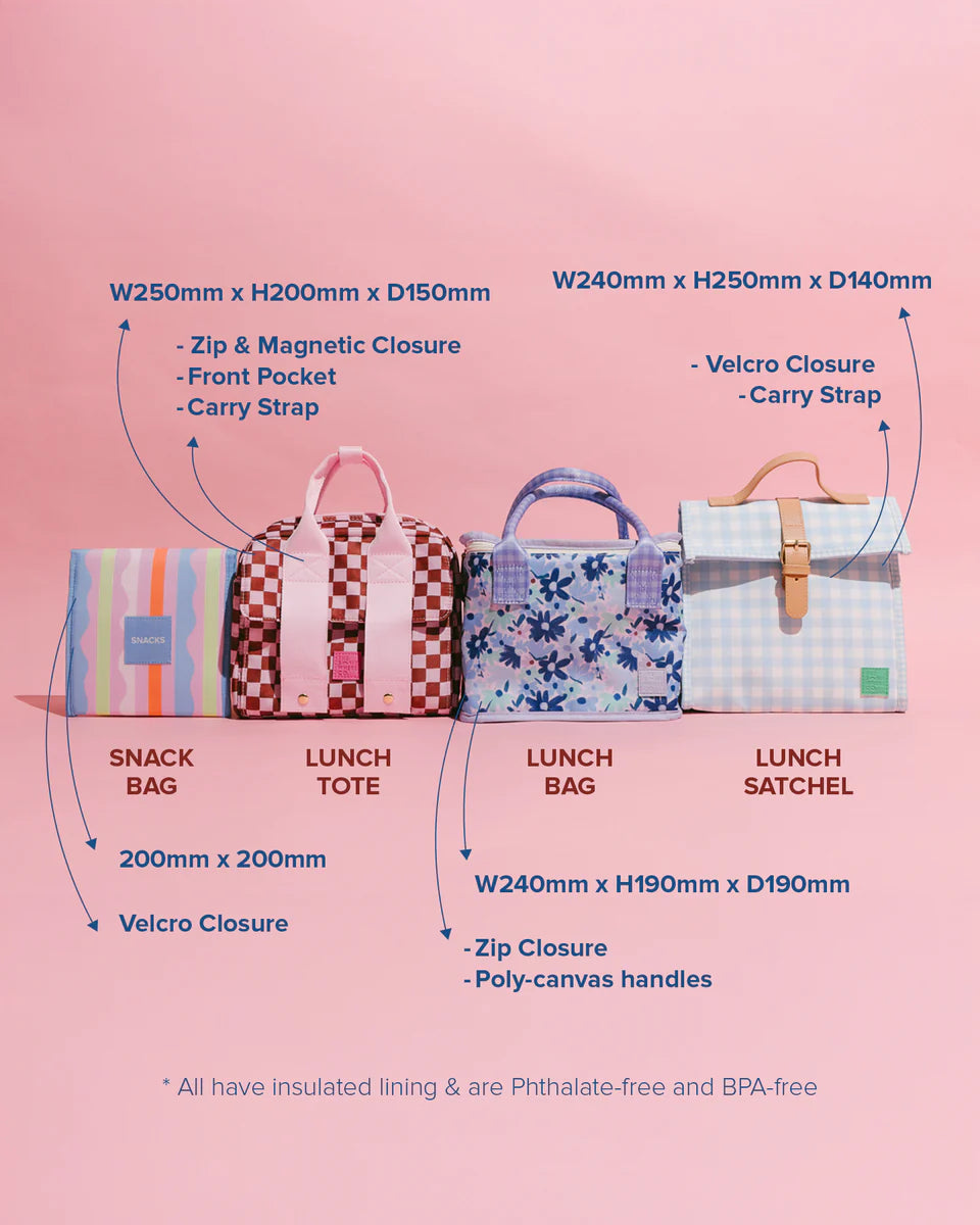 Watermelon Sugar Lunch Satchel