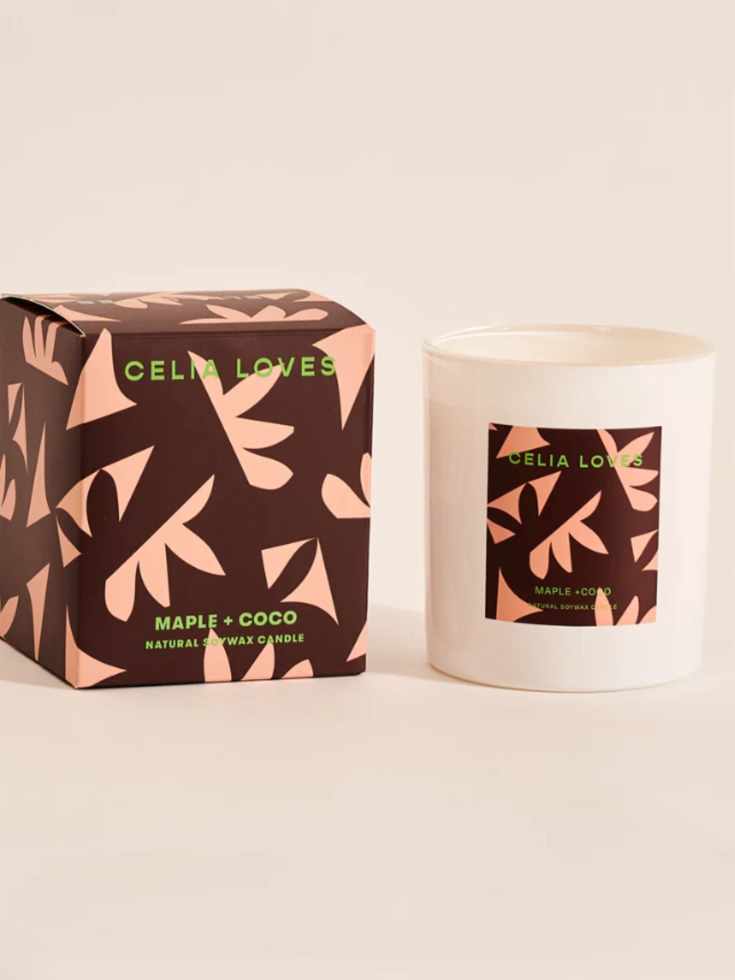 Celia Loves Maple & Coco Candle