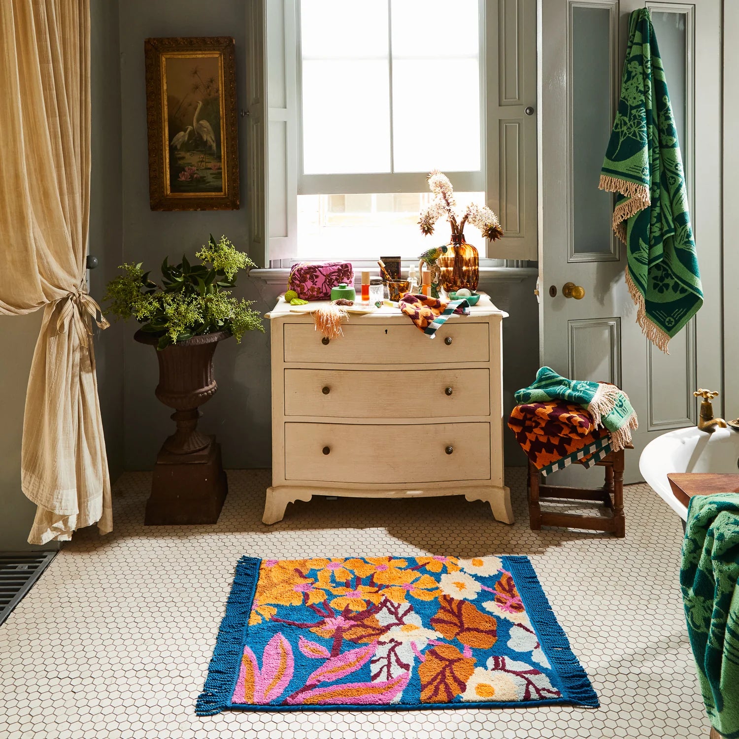Genevieve Bath Mat | Capri