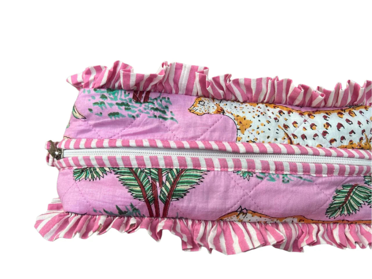 Pink Frill Cosmetic Bag