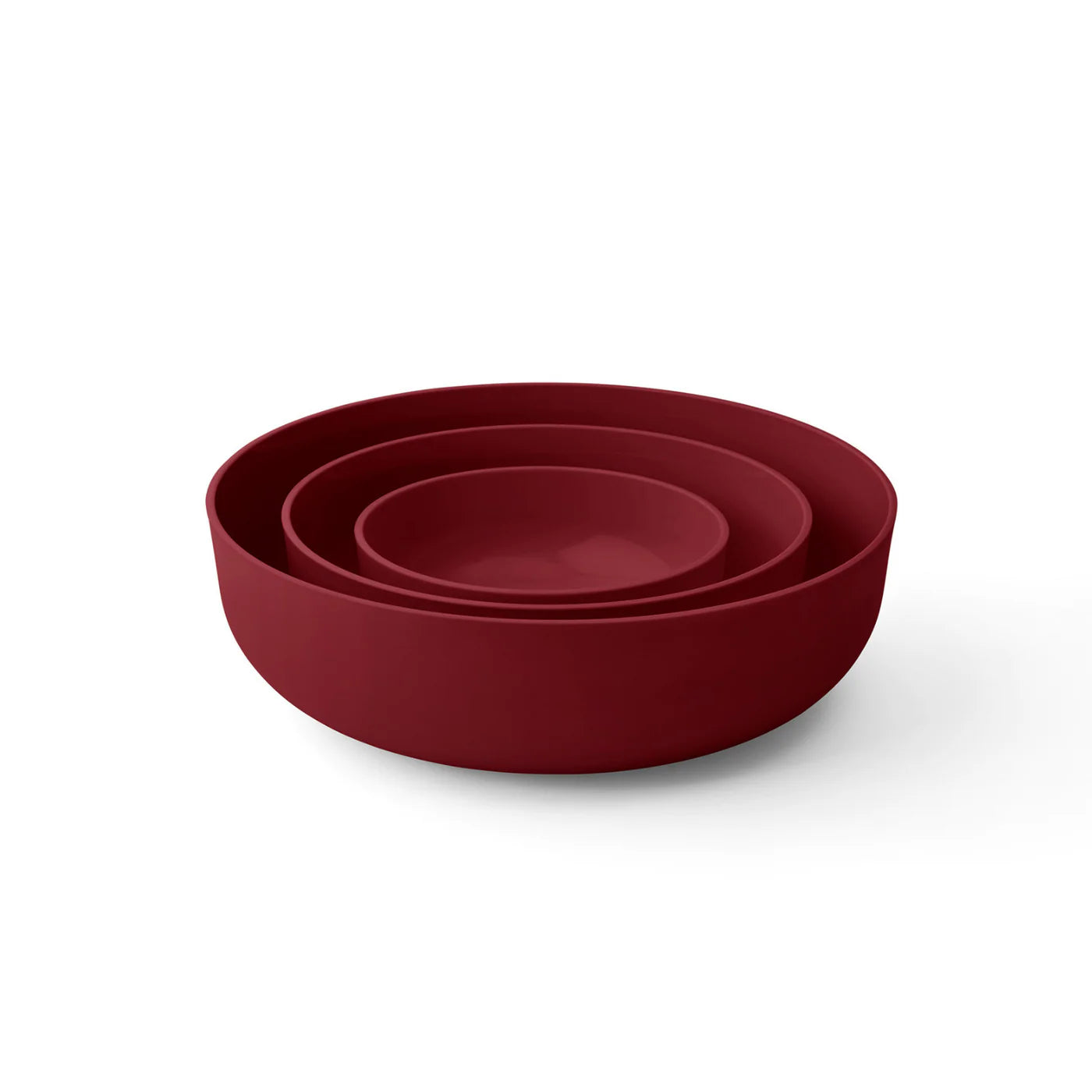Styleware - 3 Piece Nesting Bowls | Merlot