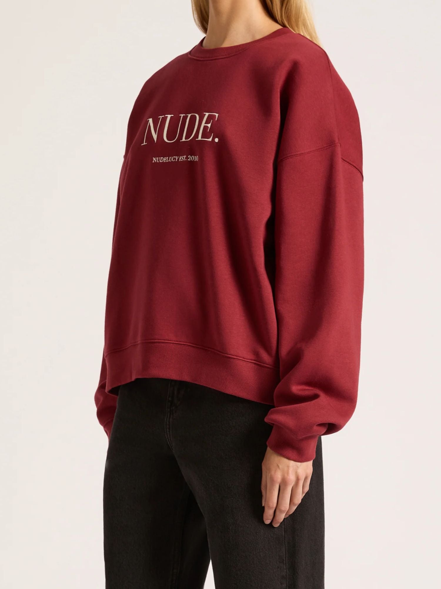 Nude Signature Sweat | Berry