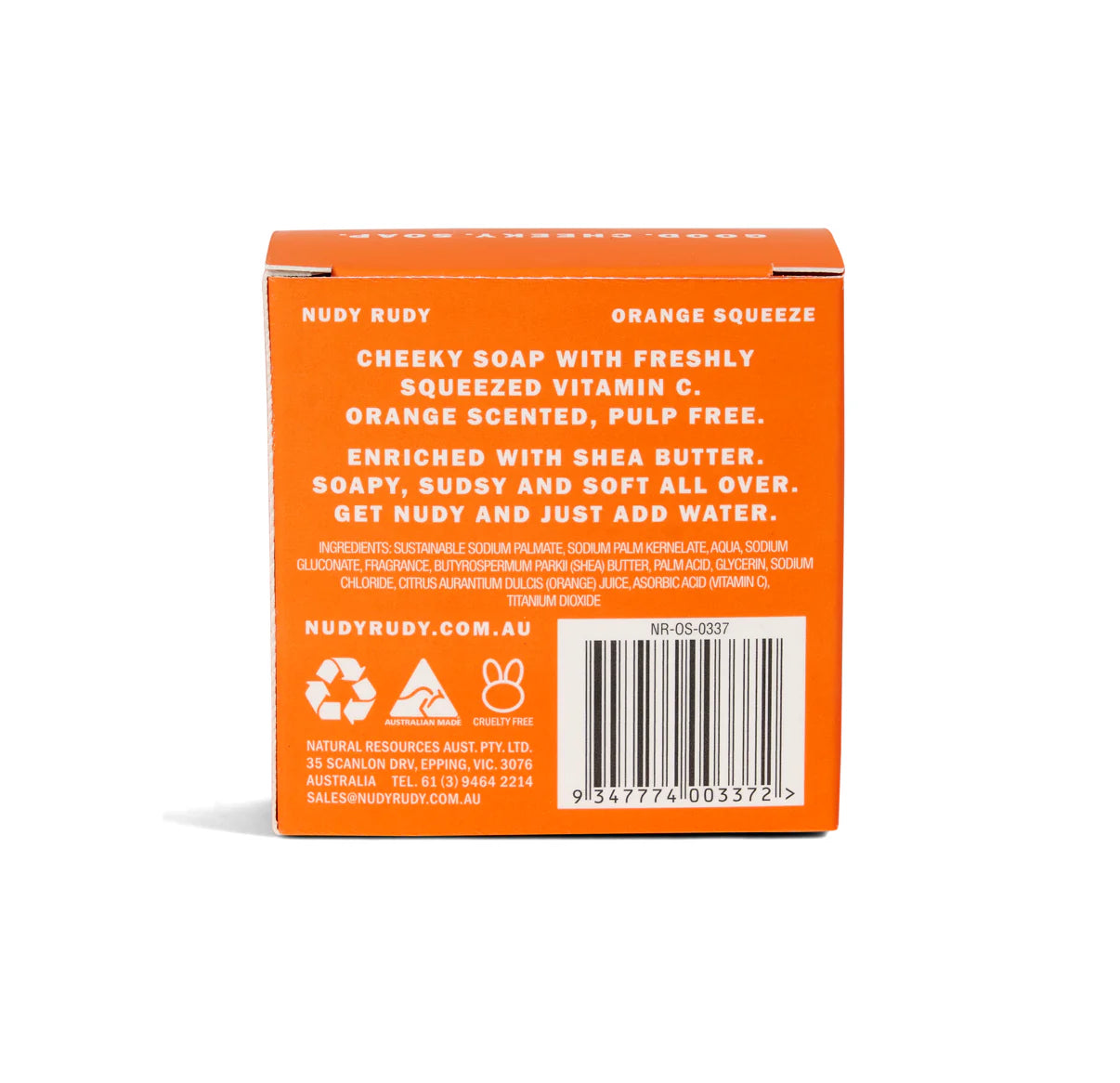 Orange Squeeze Bar Soap Puck