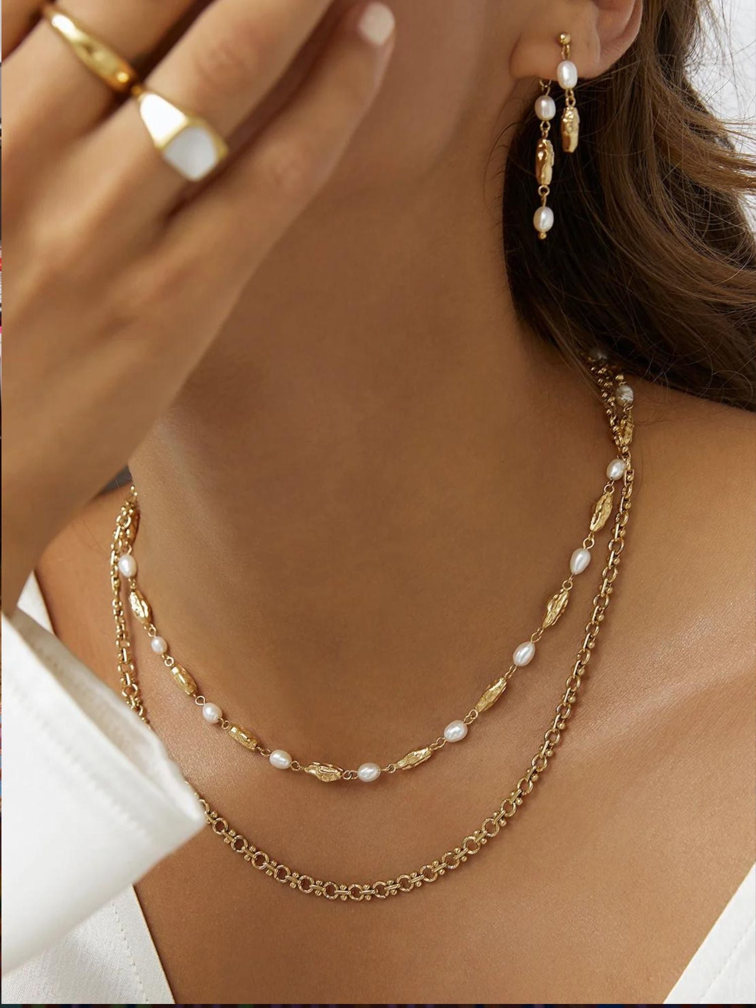 Mimi Pearl Necklace