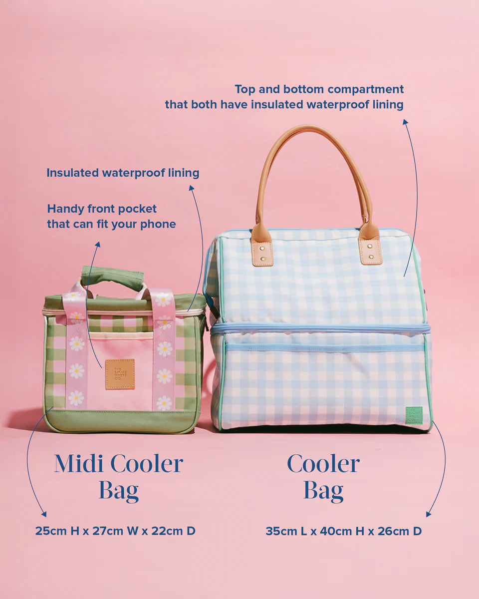 Pink Petal Midi Cooler Bag