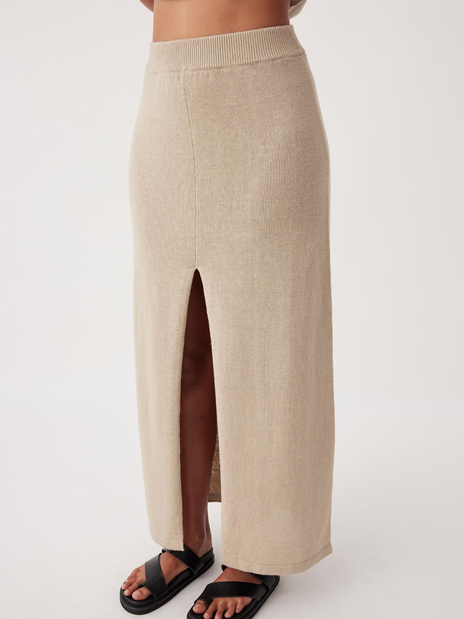 Poppy Skirt | Taupe