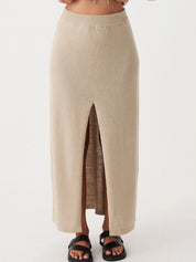 Poppy Skirt | Taupe