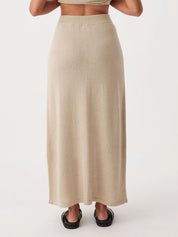 Poppy Skirt | Taupe