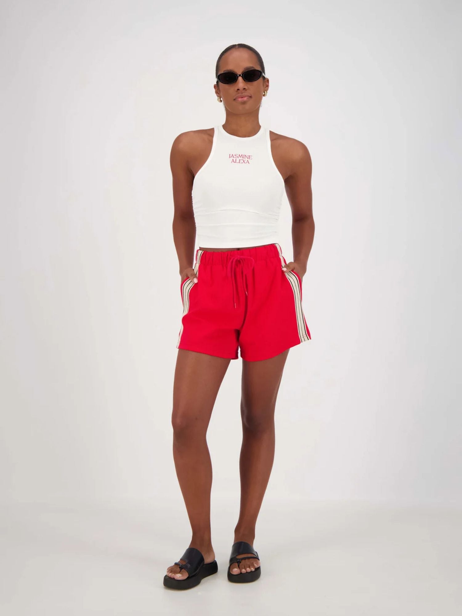 Panarea Shorts | Red