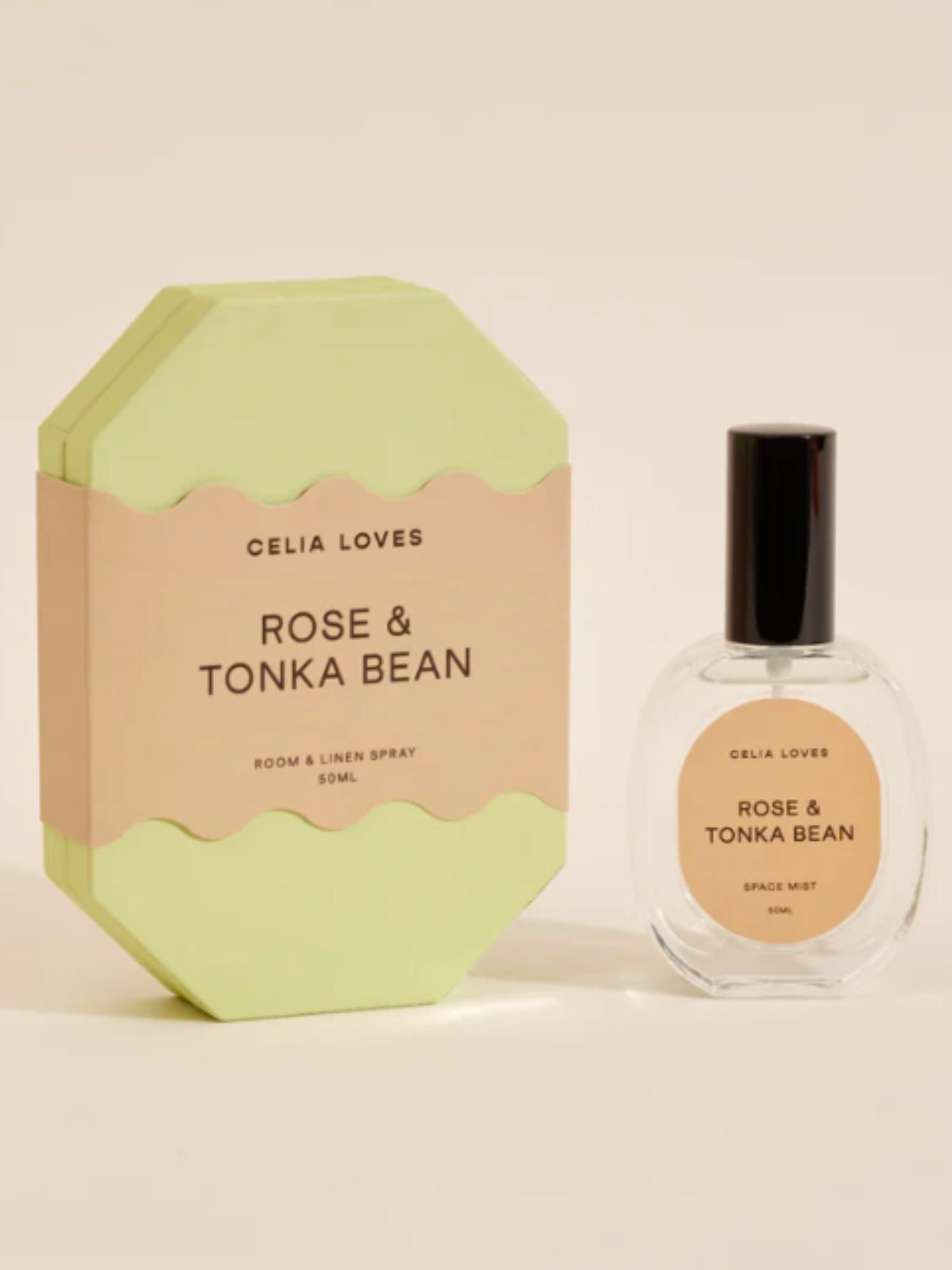 Celia Loves- Rose & Tonka Bean Room & Linen Spray