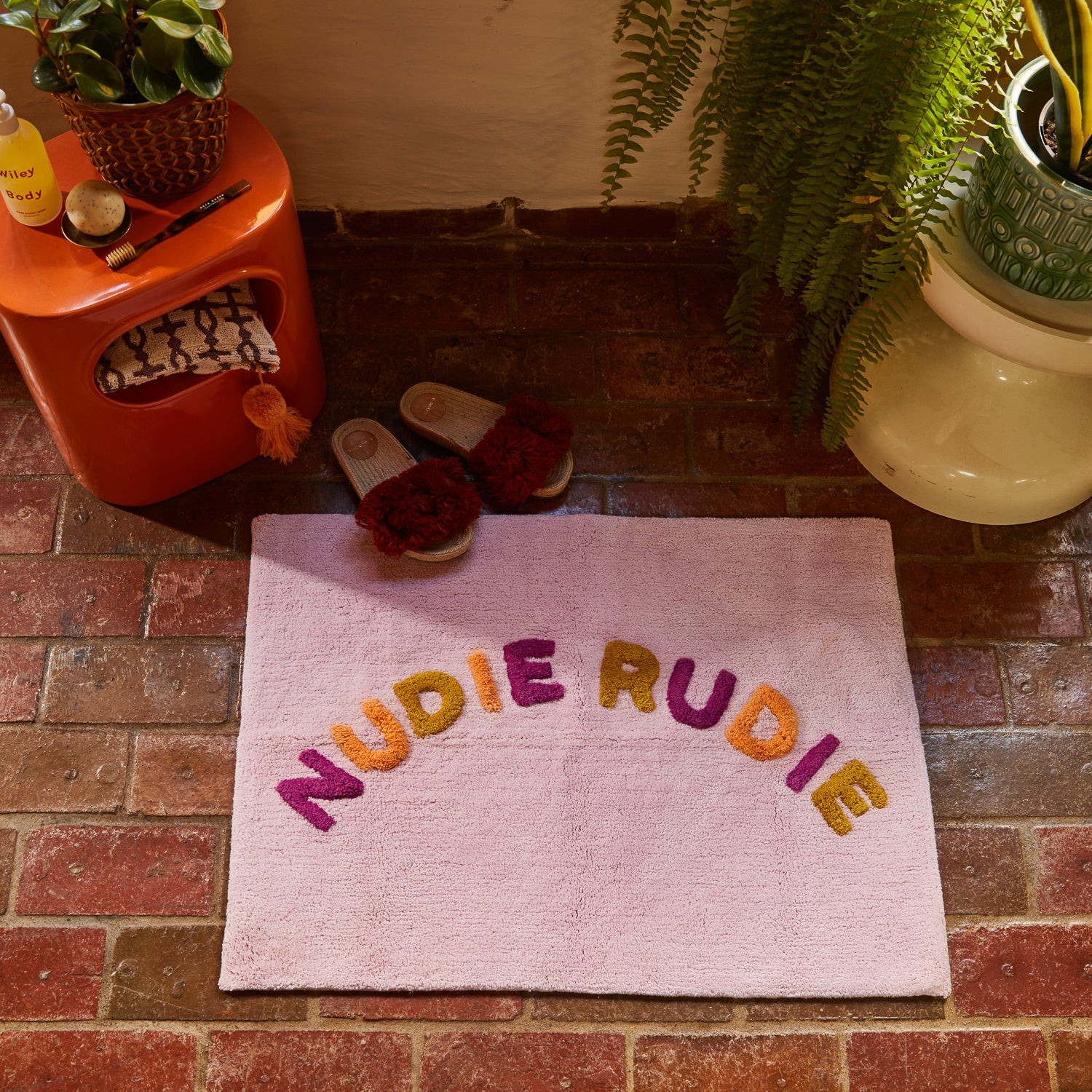 Tula Nudie Rudie Bath Mat | Alegria