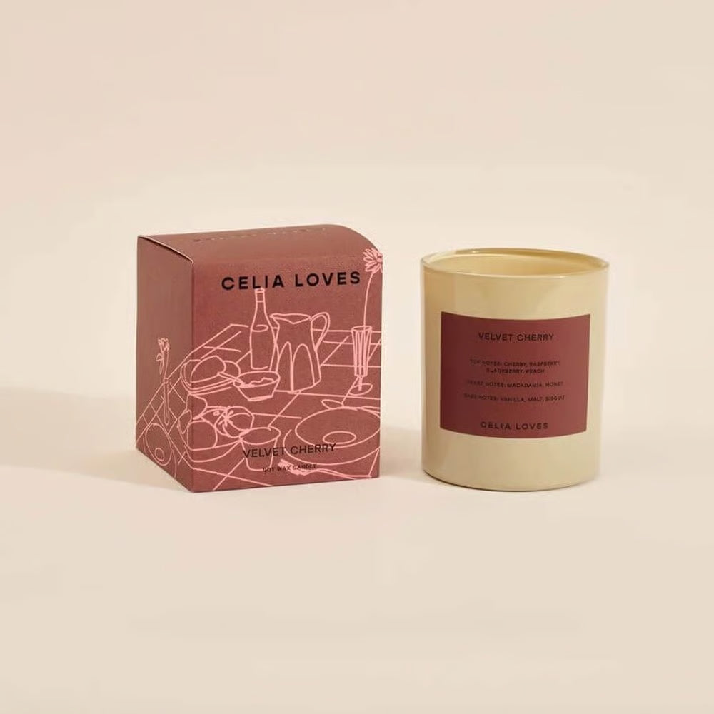 Celia Loves - Velvet Cherry Candle