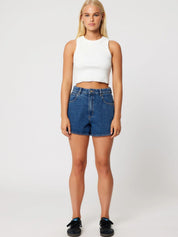 Abrand - Venice Short Bella | Mid Blue