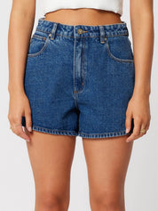 Abrand - Venice Short Bella | Mid Blue