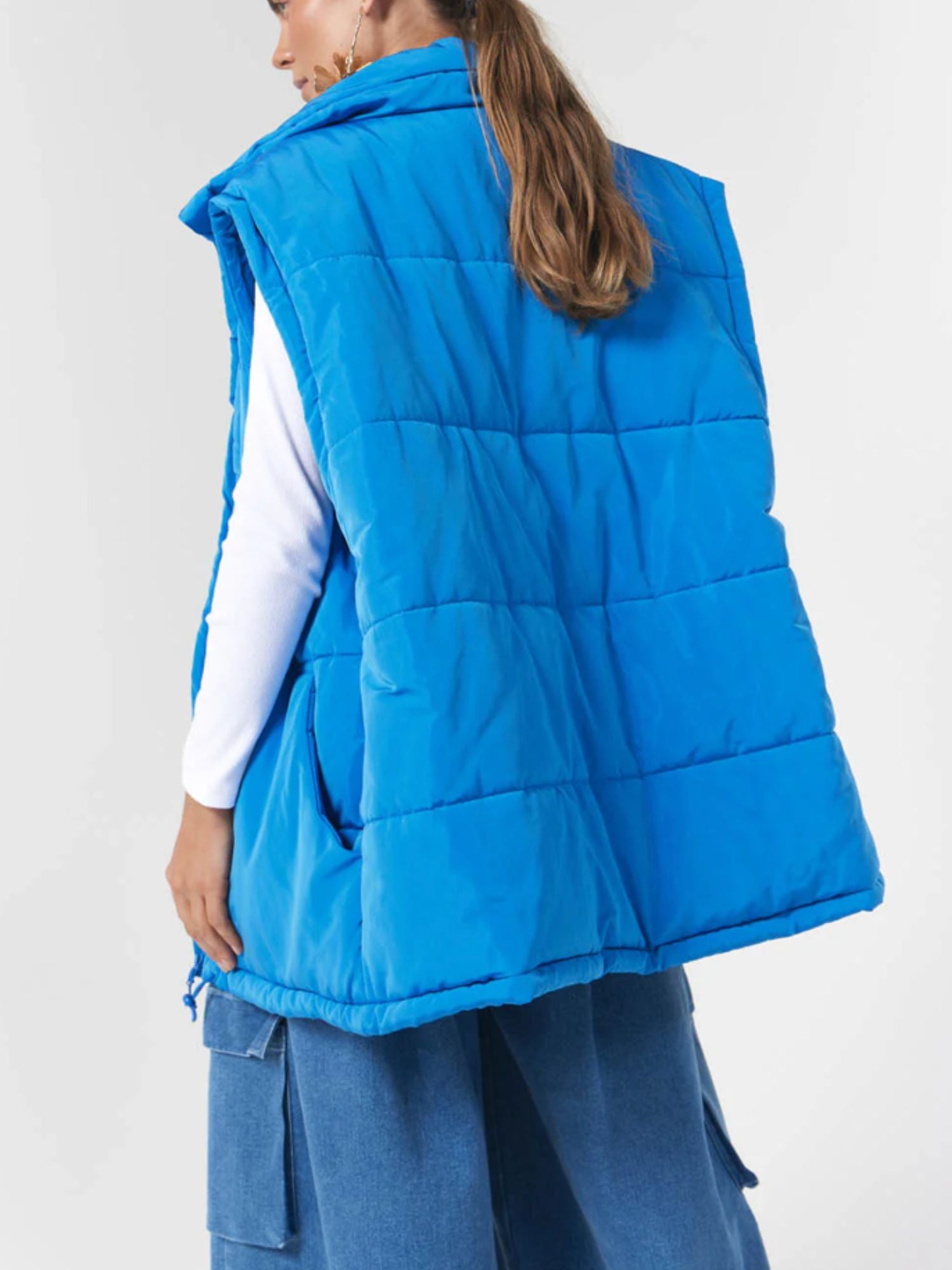 La Boheme Girls Quinn Puffer | Cobalt