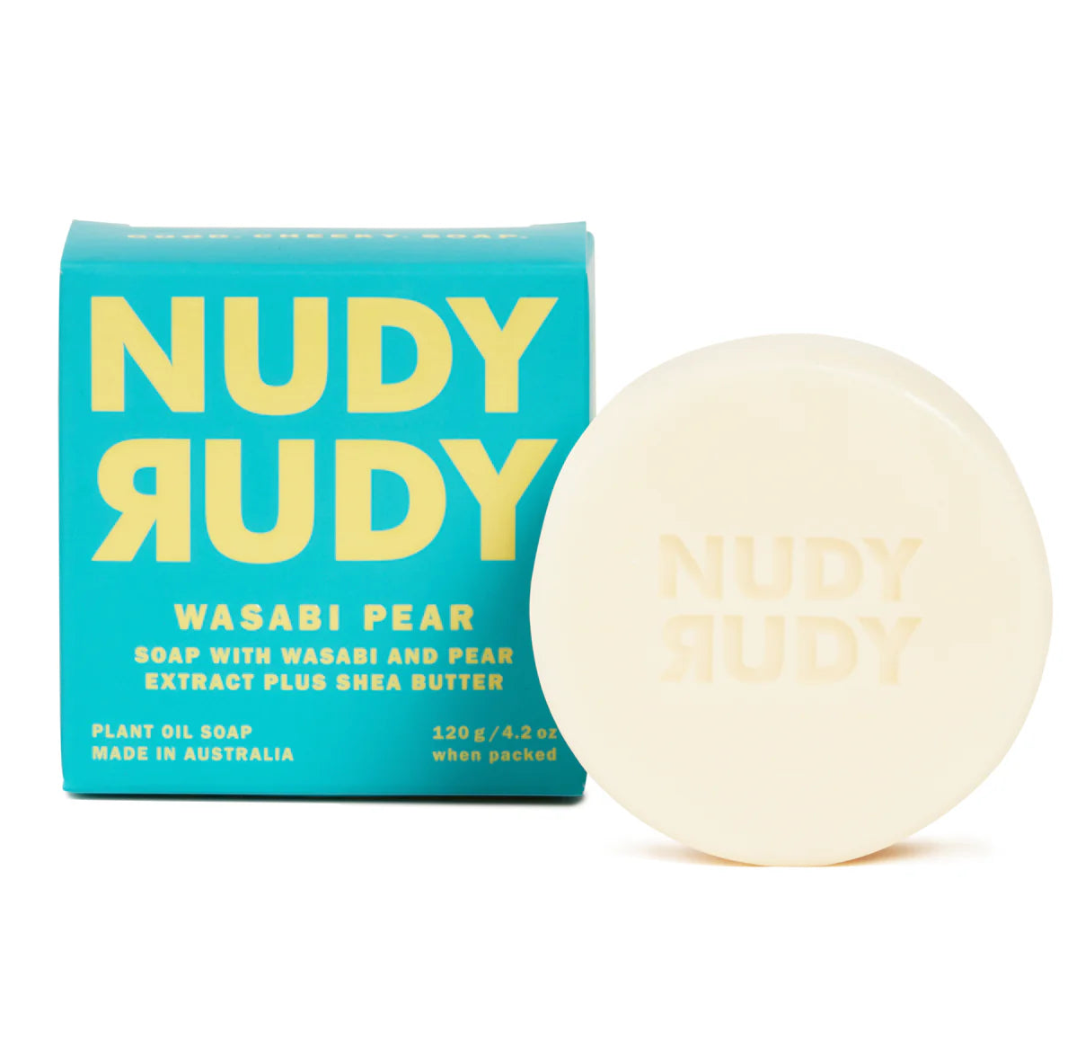 Wassabi Pear Bar Soap Puck