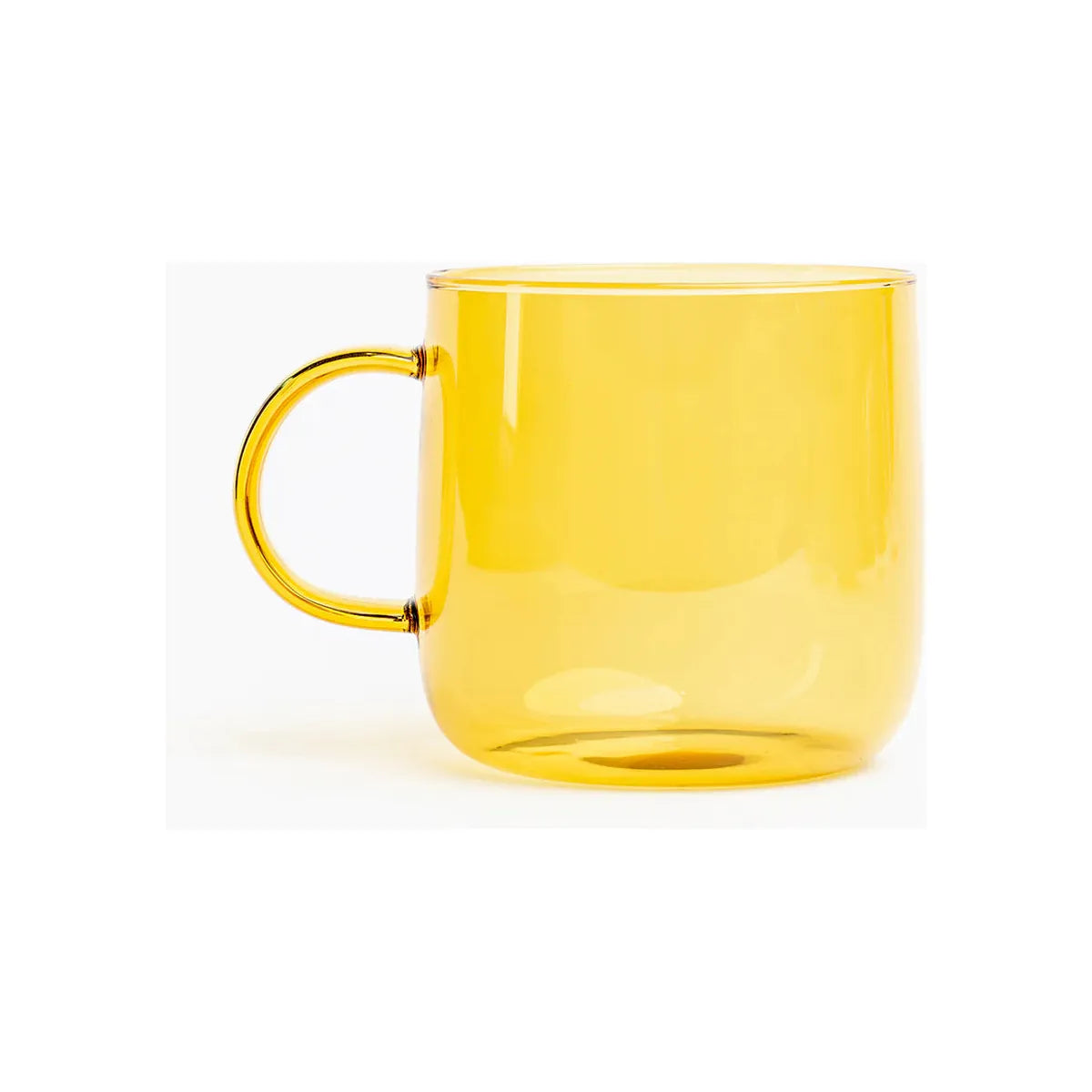 Borosilicate Glass Mug |  Yellow