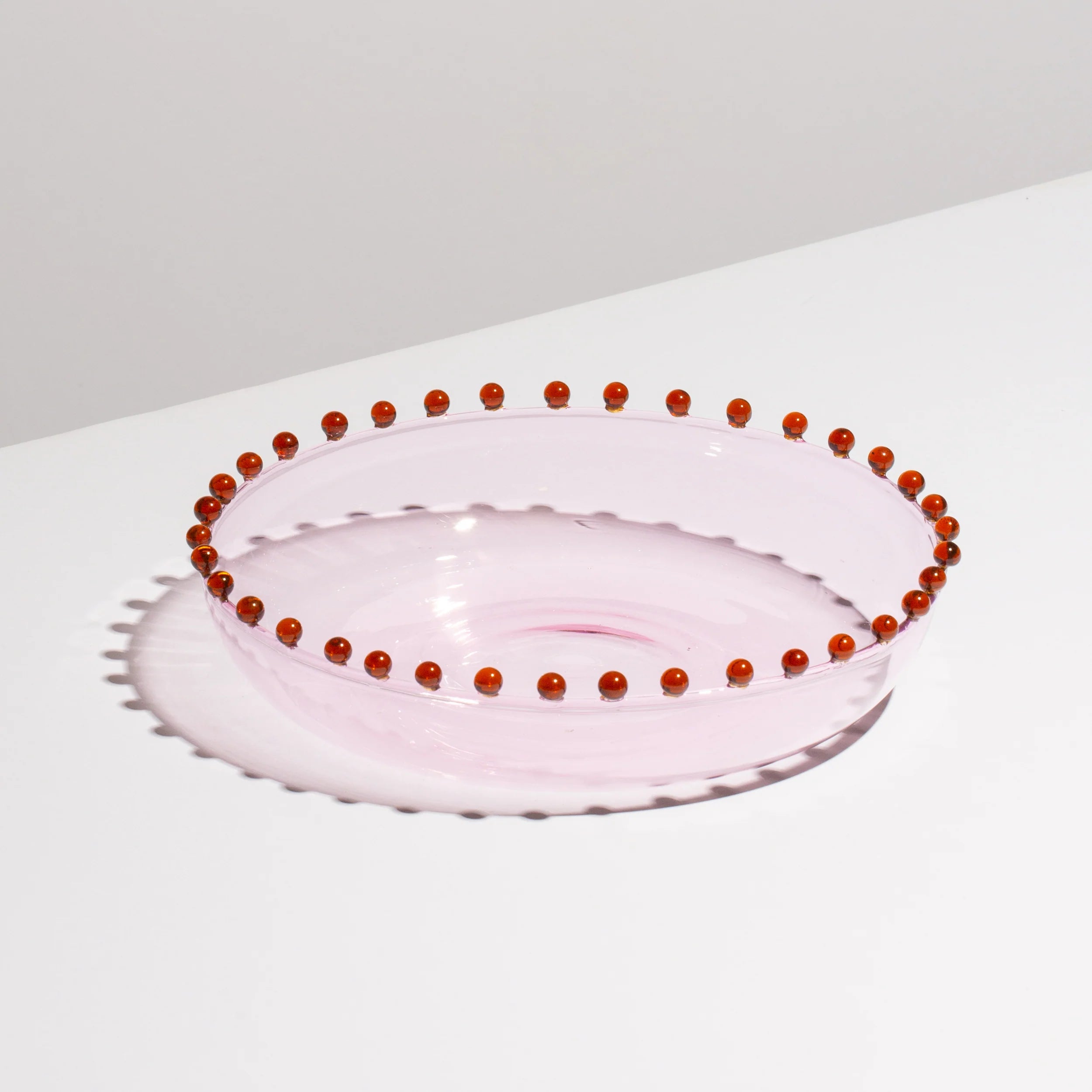 Fazeek Pearl Platter | Pink + Amber