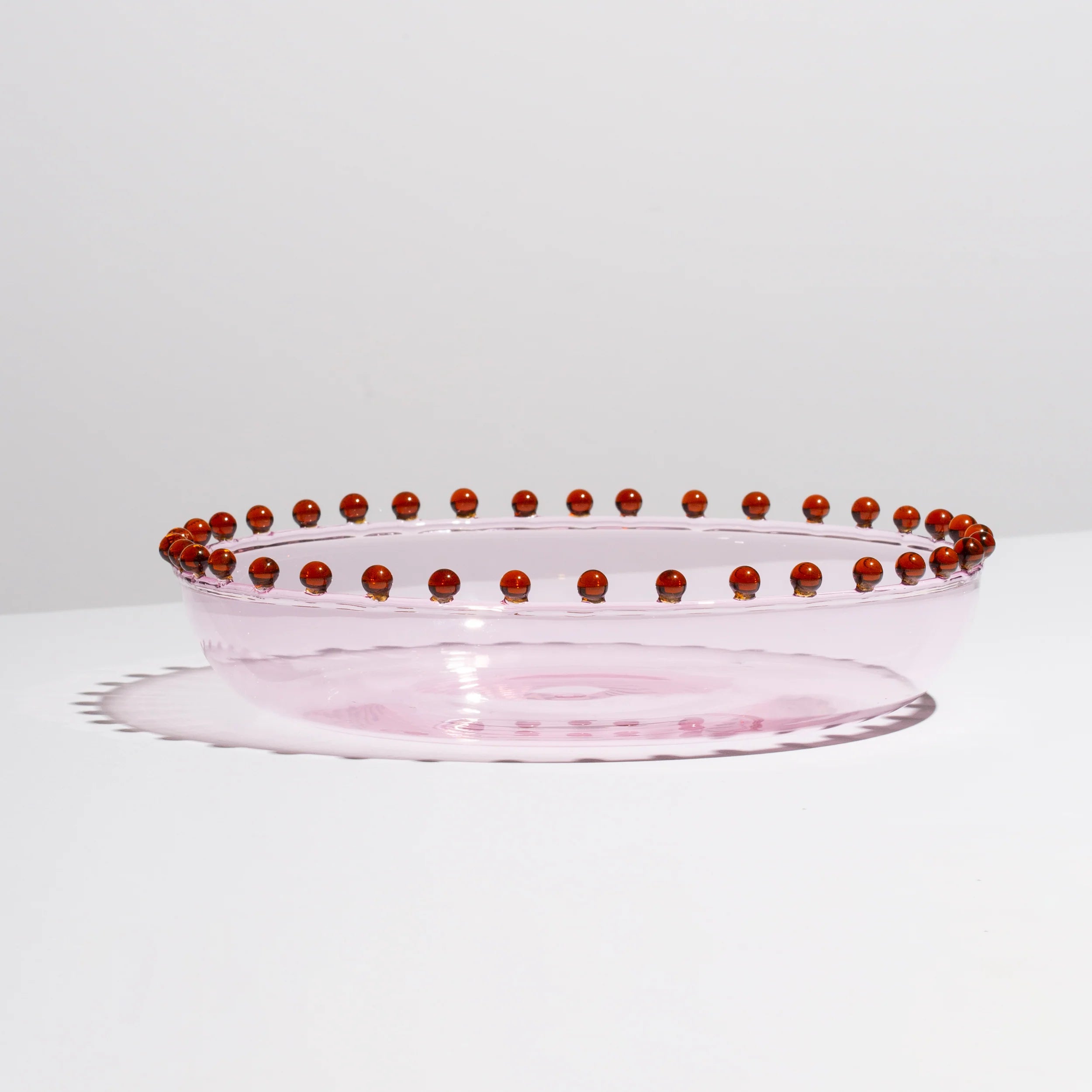 Fazeek Pearl Platter | Pink + Amber