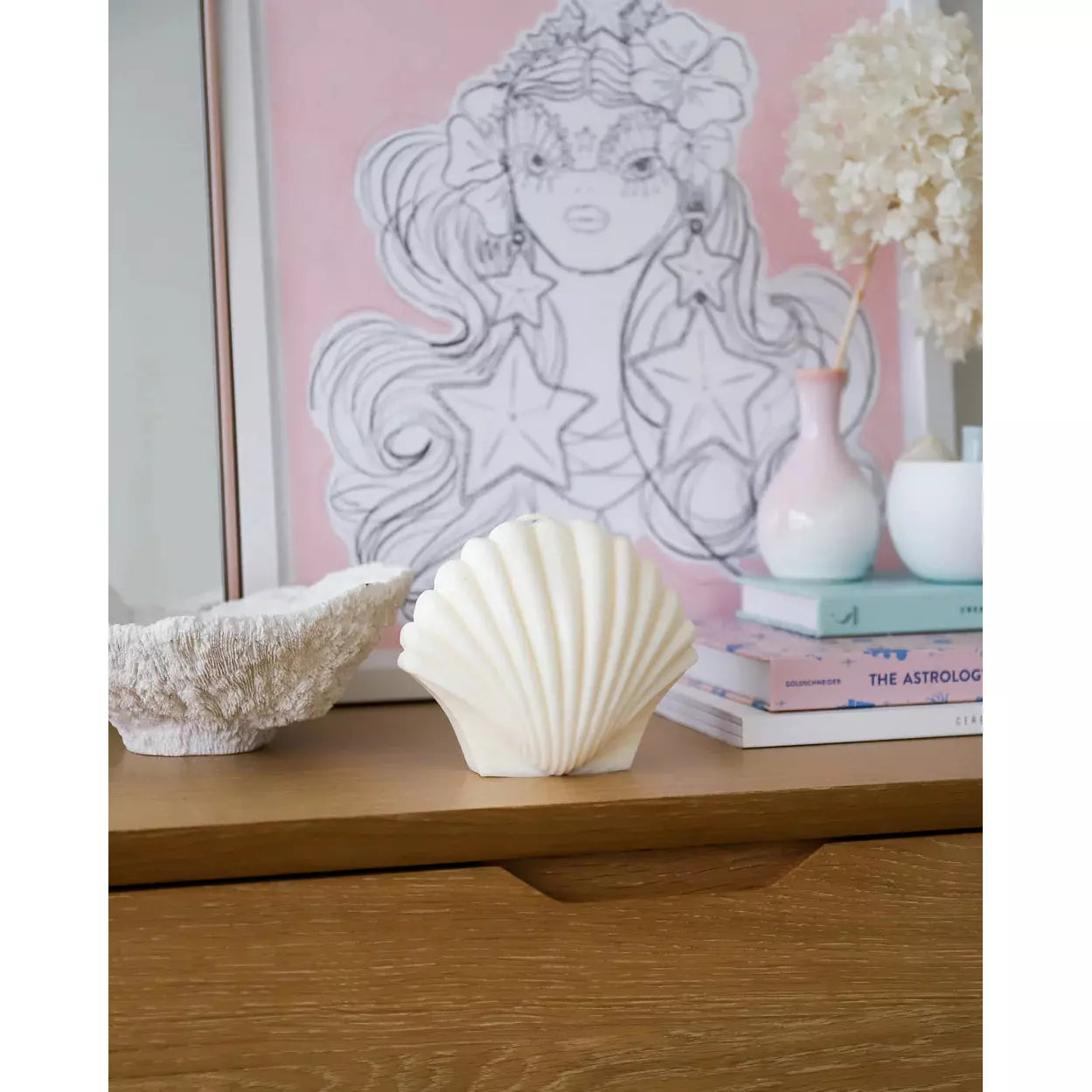 Sea Shell Candle | Watermelon